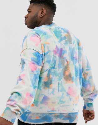 nike splatter paint hoodie