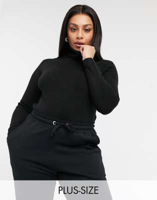 roll neck jumper plus size