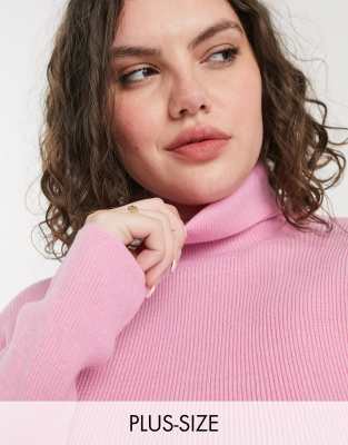 plus size polo neck jumpers