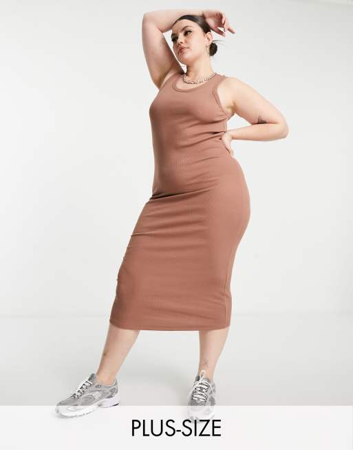 Plus size sale vest dress