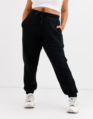 plus black joggers