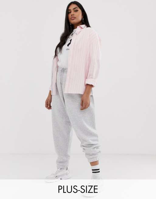 COLLUSION Plus skinny jogger in grey
