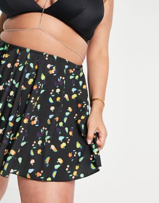 asos swim skirt