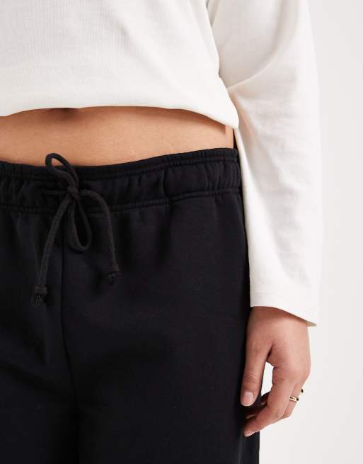 COLLUSION plus washed straight leg jogger in black, 4 of 5
