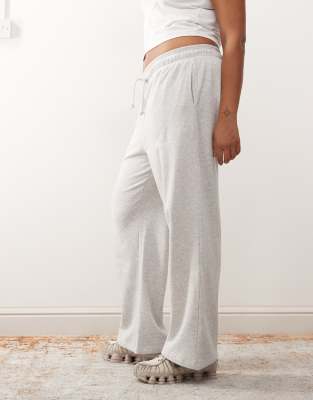 Collusion Plus Washed Straight Leg Sweatpants In Gray