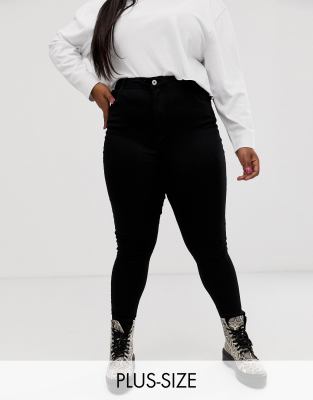 black plus size jeans