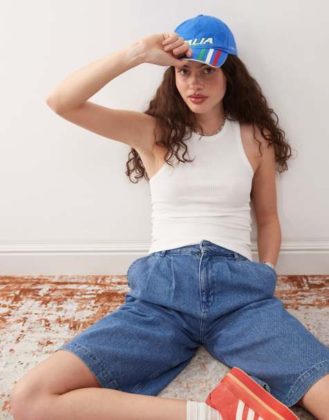 COLLUSION – Prążkowany biały podkoszulek - view 1