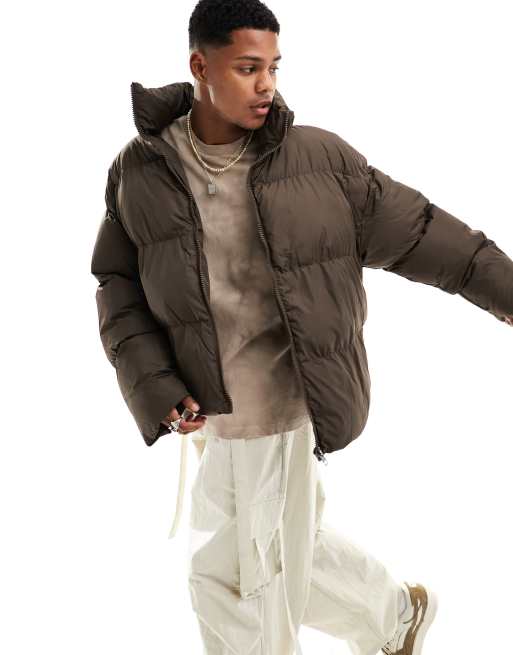 Mens puffer jacket outlet asos