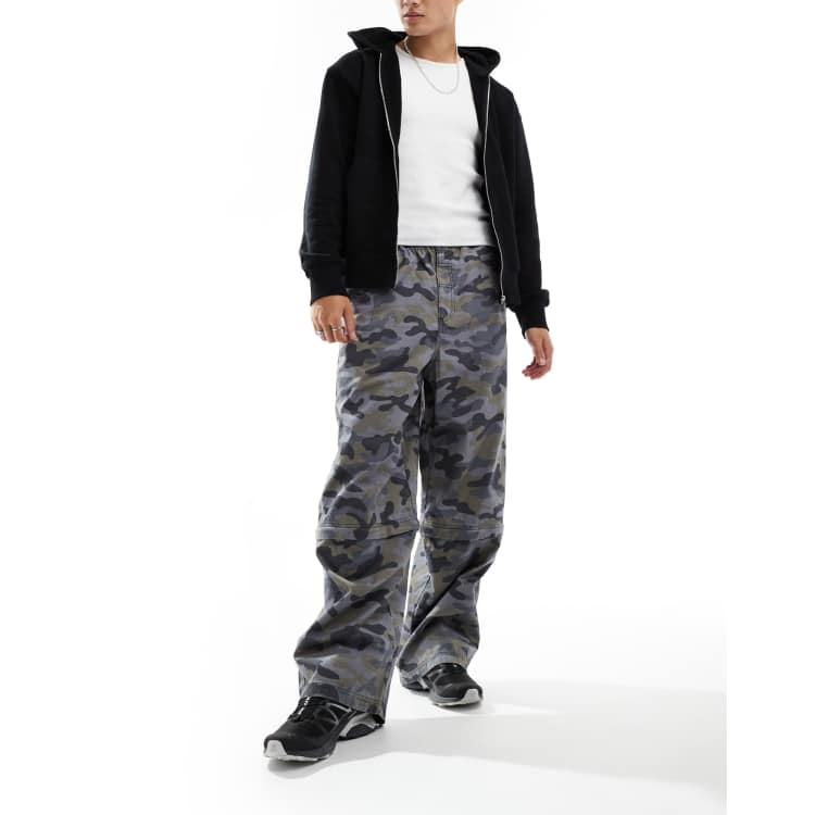 Baggy camo pants mens outlet