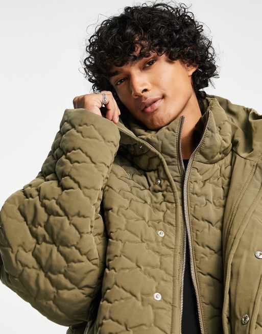 Quilted puffer jacket