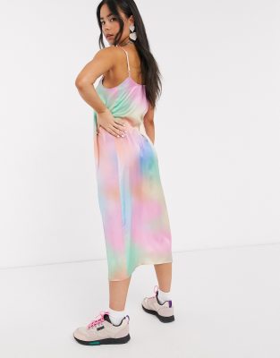 asos rainbow dress