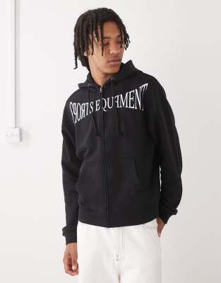 Hoodie met rits Allied Star-Willys jeep | Fostex Garments | Camo