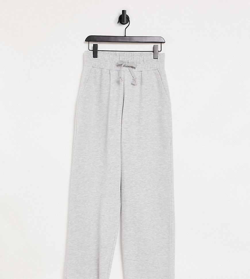 COLLUSION relaxed dad sweatpants in gray heather-Grey
