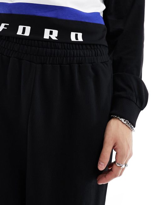 COLLUSION relaxed jogger in black, 2 of 5