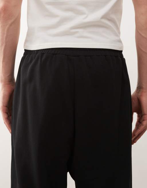 COLLUSION Relaxed skate joggers in black, 4 of 5