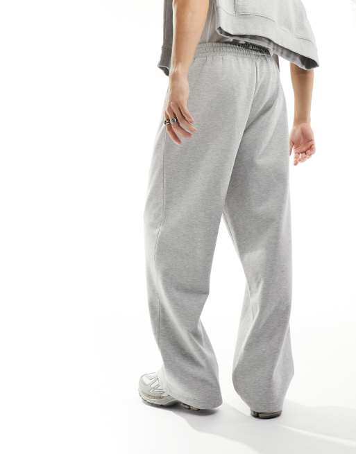 COLLUSION Relaxed skate joggers in grey marl