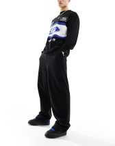 COLLUSION Relaxed skate sweatpants in black - part of a set