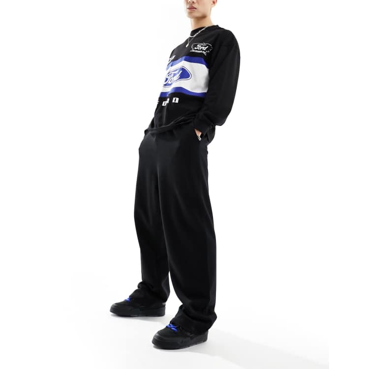 【KOOLOSET】Balloon Deep Burshed Sweatpants Amazon.com: Flared Wide Leg Sweatpants for Women Elastic