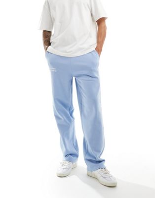COLLUSION relaxed sweatpants in light blue | ASOS