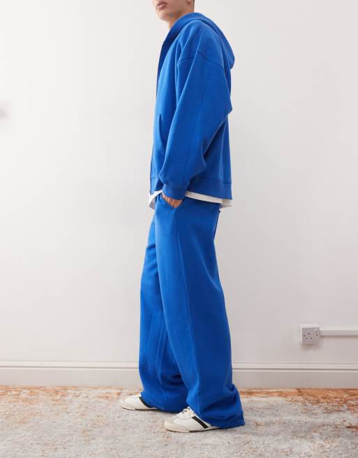 COLLUSION Relaxed sweatpants in navy blue, 3 of 5