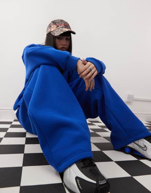 COLLUSION relaxed sweatpants in blue