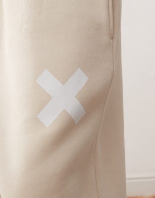 COLLUSION relaxed sweatpants in oatmeal heather - part of a set