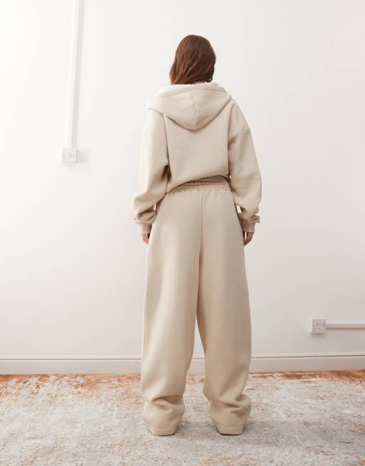 COLLUSION relaxed sweatpants in oatmeal heather - part of a set