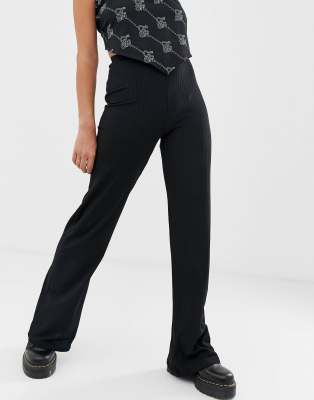 asos black flares