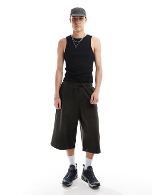 COLLUSION ribbed vest in black  - view 1