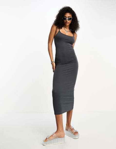 ASOS DESIGN Going Out Underboob Bodycon Midi Dress, $11, Asos