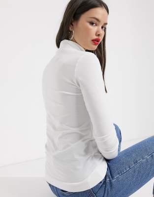 asos roll neck top