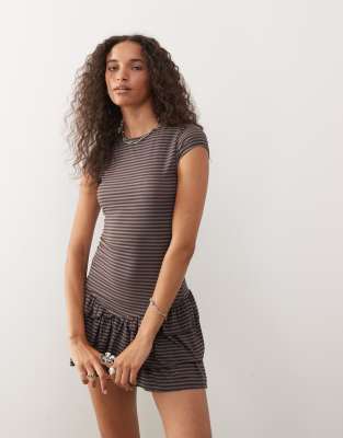 Collusion Ruffle Mini Dress