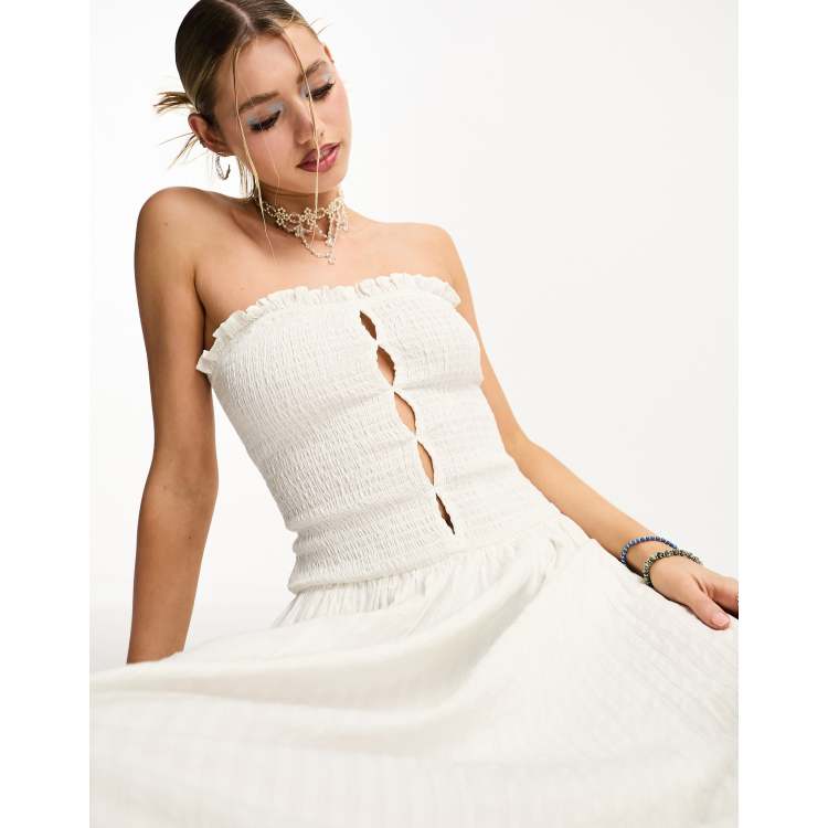 Turning Up The Temperature Maxi  Bandeau maxi dress, Free people