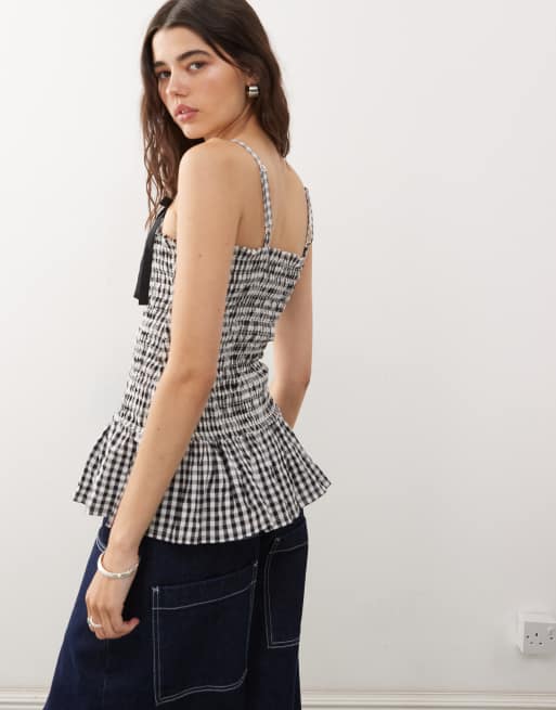 【今月削除予定】　VOLUME GATHERED CAMI TOPS 今月削除予定】 VOLUME GATHERED CAMI TOPS - メルカリ