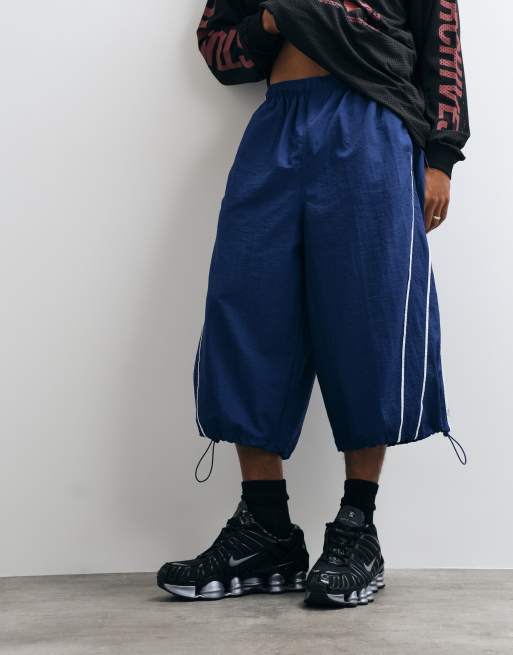 COLLUSION short ample 3/4 bleu marine, 3 de 5