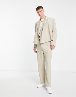 COLLUSION short blazer in neutral (part of a set)