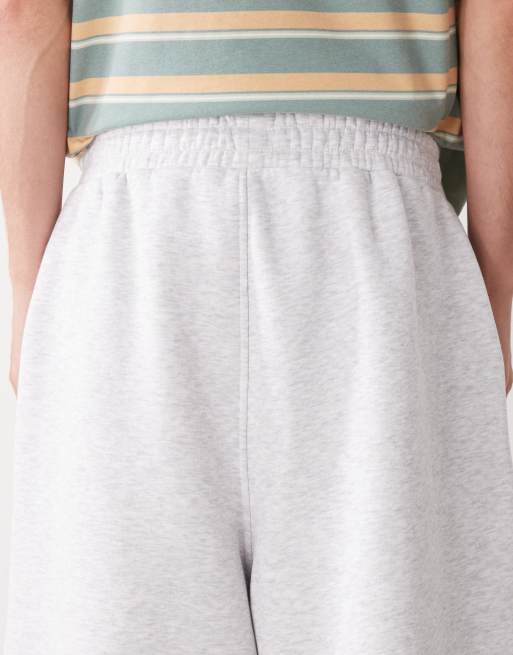 Collusion - Short style skateur en jersey avec détails au genou - Gris chiné, 5 de 5