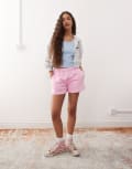 [Collusion] COLLUSION shorts in bubblegum pink XS Bubble Gum Pink
