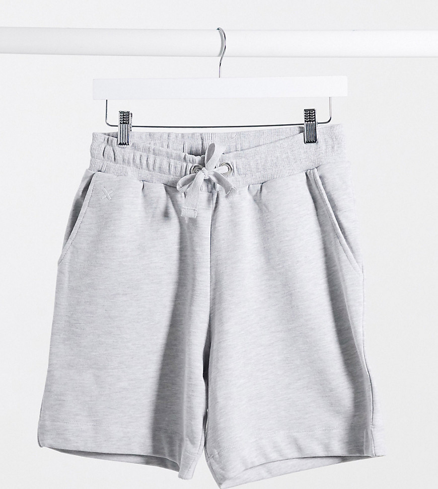 COLLUSION shorts in grey marl