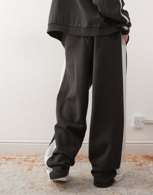 COLLUSION side panel sweatpants in black - part of a set, 4 of 5