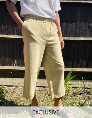 stone cropped trousers