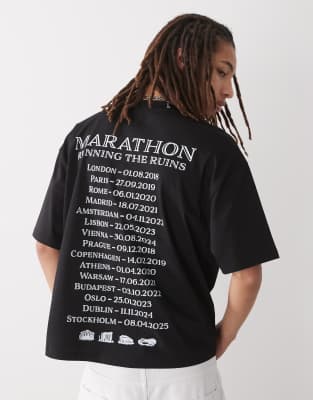 COLLUSION - Skater-T-shirt med grafisk print - view 1