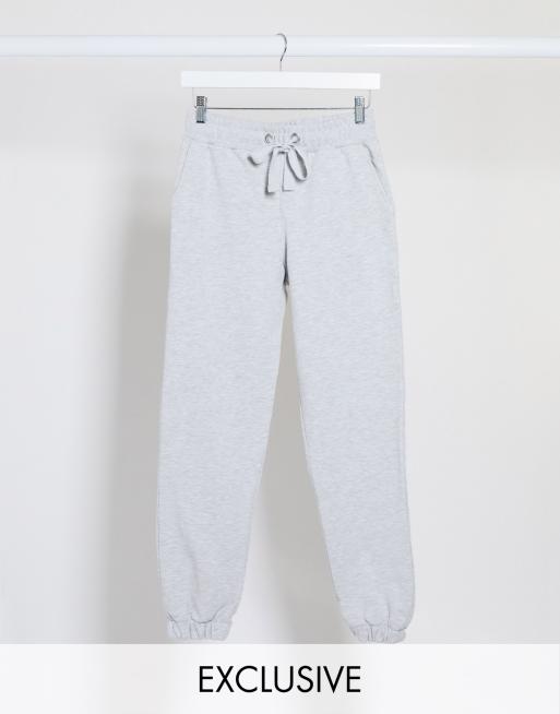 Skinny fit grey joggers on sale