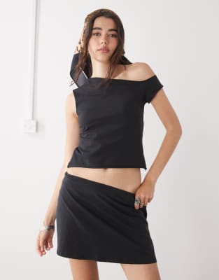 COLLUSION - Skort in Schwarz