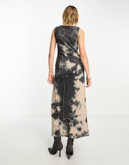 Black tie 2024 dye maxi dress