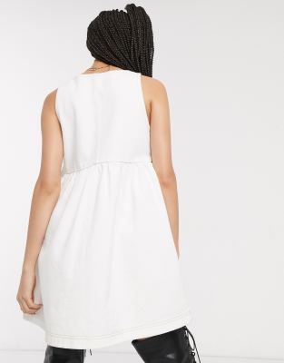 sleeveless smock