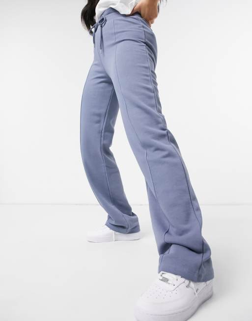 BLUE FLARED SWEATPANTS