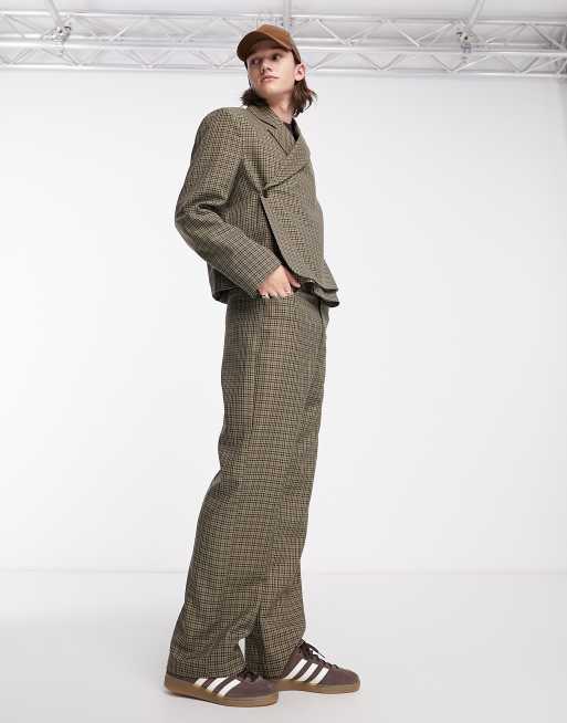 Reclaimed Vintage unisex wide leg color block pants