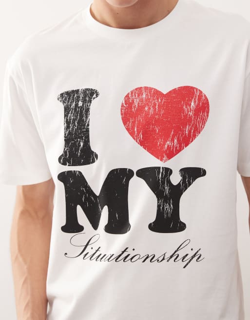COLLUSION slim white slogan t-shirt, 5 of 5