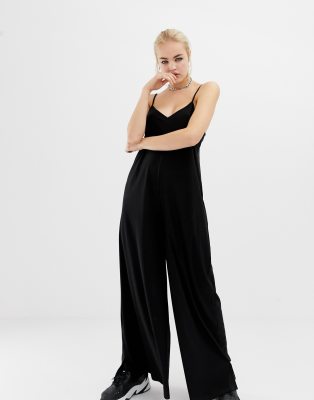 wide leg cami jumpsuit